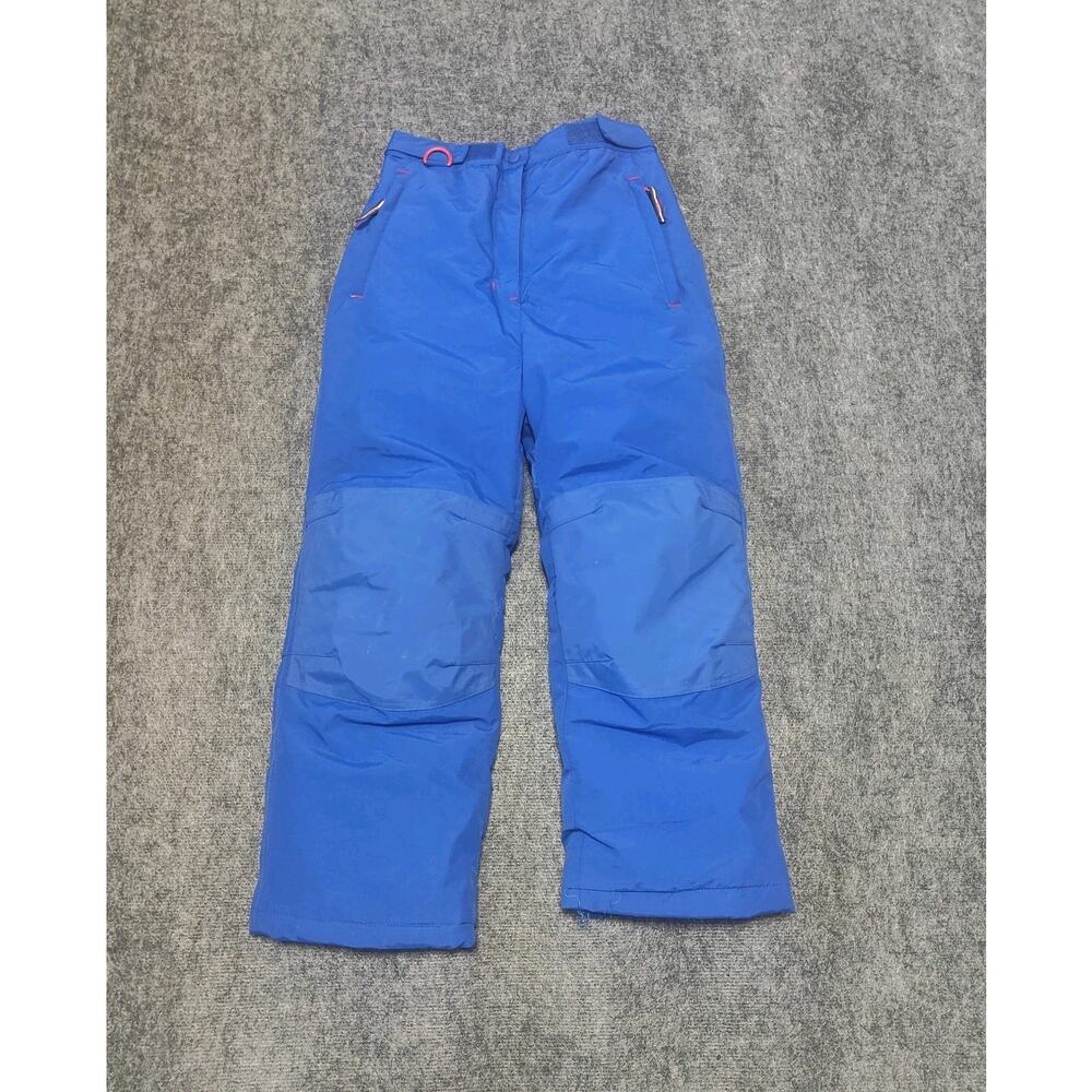 Kids Blue Insulated Snow Pants